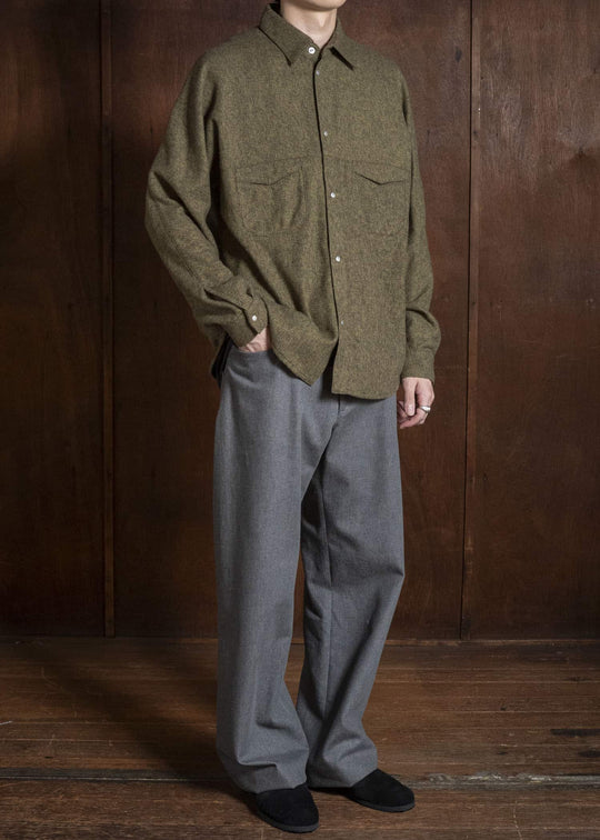 OPPOSE DUALITY OD2006SHT-26AW Officer Shirts Snack Yellow