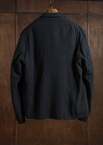 Professor.E DOUBLE BREASTED BLAZER BLACK 25FW-PE-JKT-09