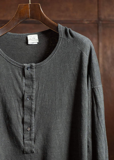 JAN-JAN VAN ESSCHE Henley neck cut and sew