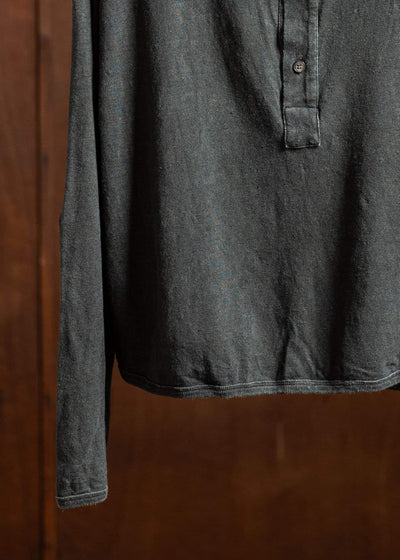 JAN-JAN VAN ESSCHE Henley neck cut and sew