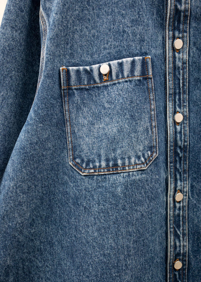 HED MAYNER Denim Overshirt