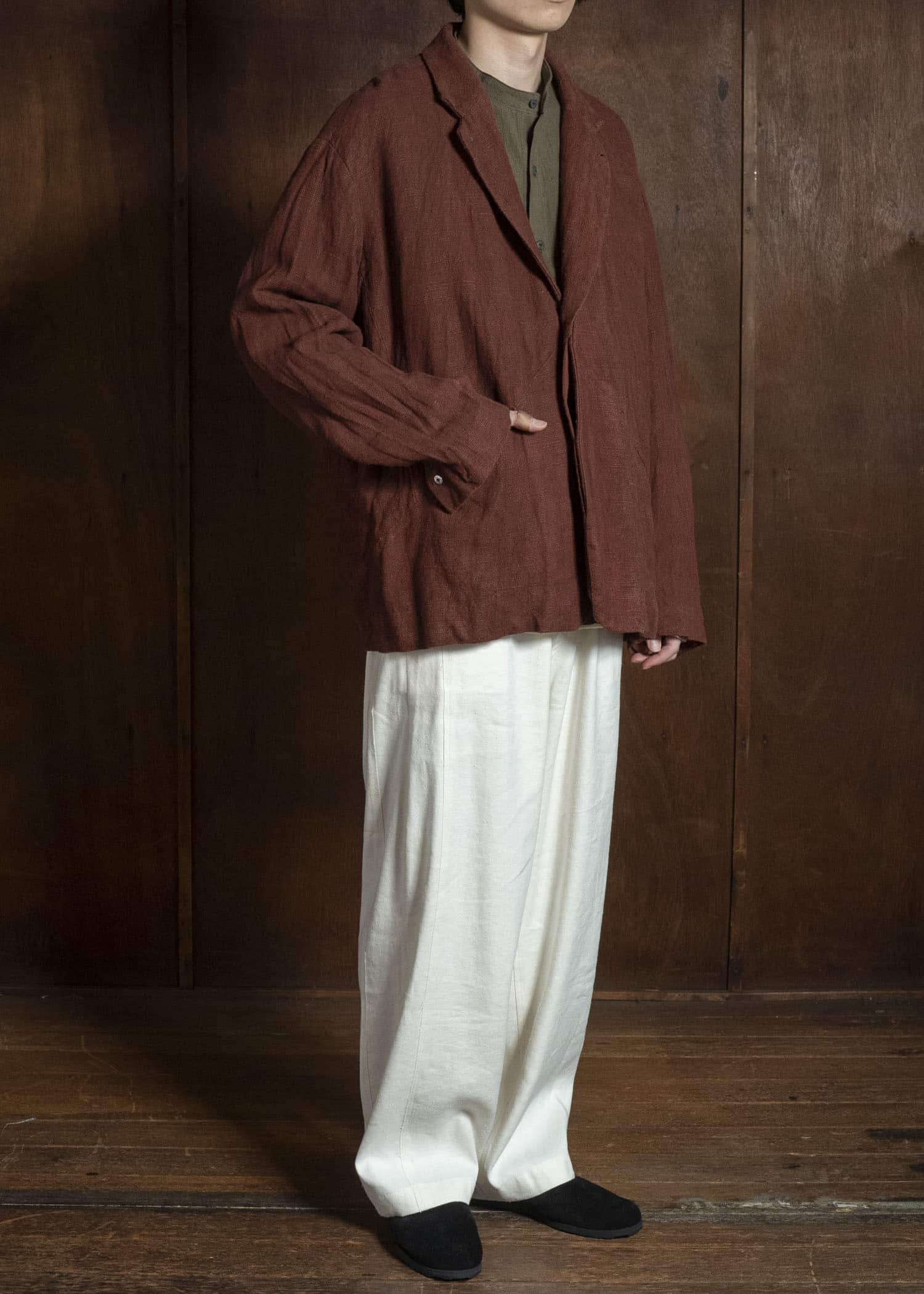 amachi. AY19J-2095-26AW Elevation Jacket ND-Rust Brown
