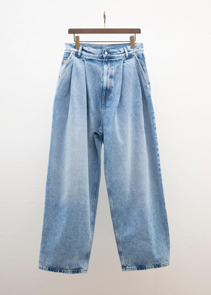 HED MAYNER Pleated Denim