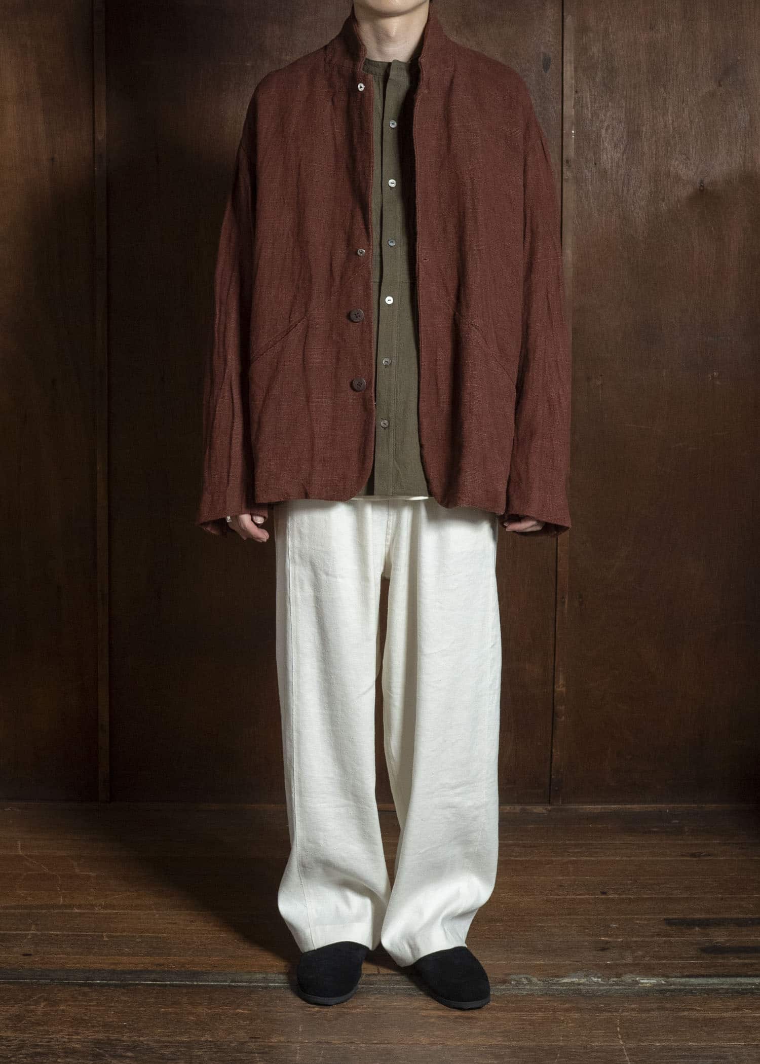 amachi. AY19J-2095-26AW Elevation Jacket ND-Rust Brown