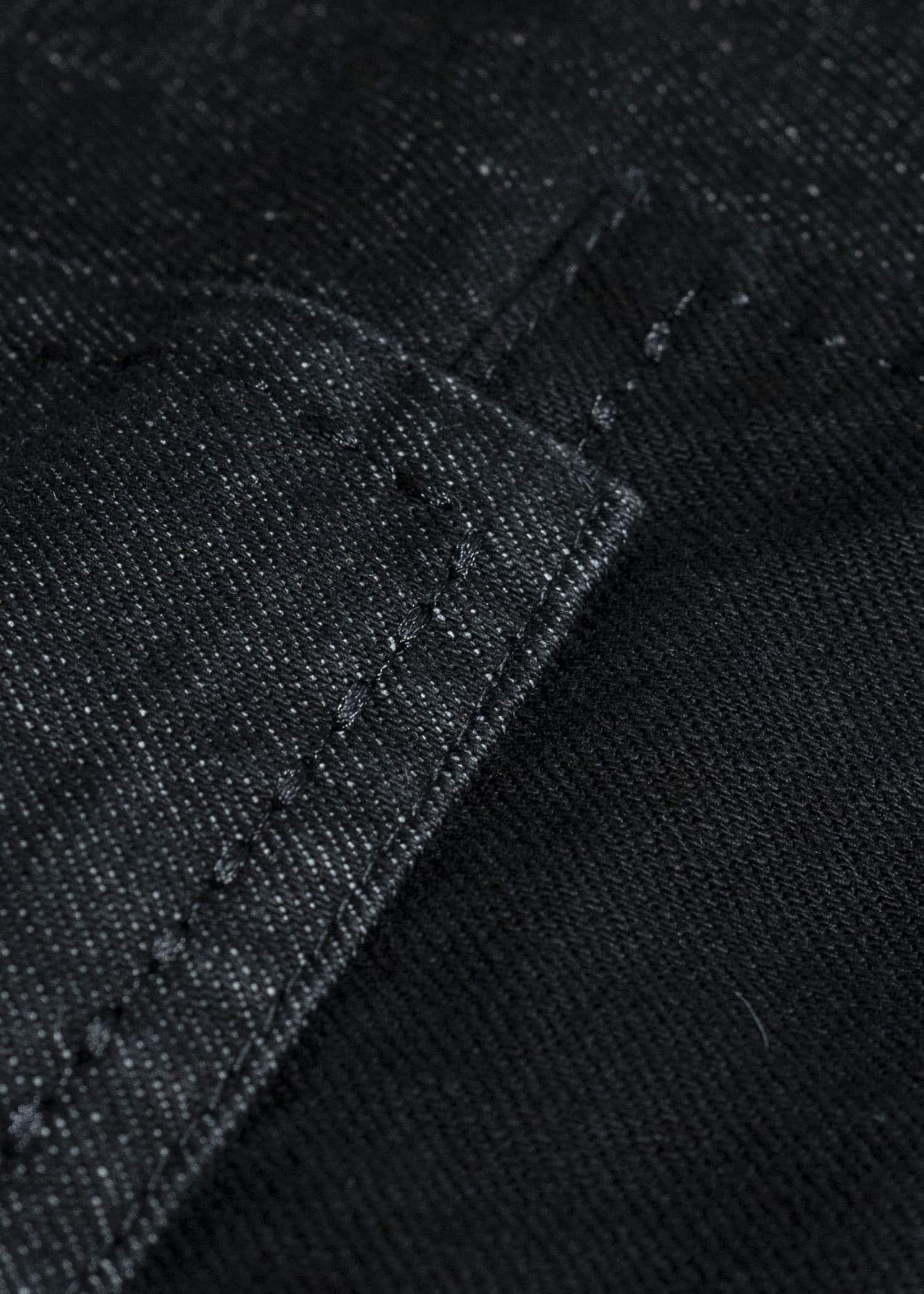 Professor.E HEAVY REPAIRED JEANS BLACK 25FW-PE-TRL-09