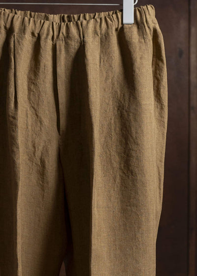Jurgen Lehl Linen Irregular Dyed Pants Flax J0152FPM602-90