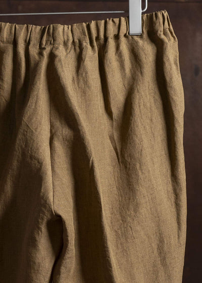 Jurgen Lehl Linen Irregular Dyed Pants Flax J0152FPM602-90