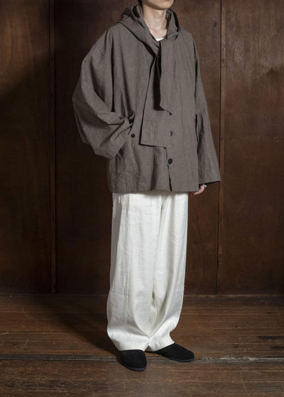 shi shi 26S1T1KH HOKKABURI-hoodie jacket KH