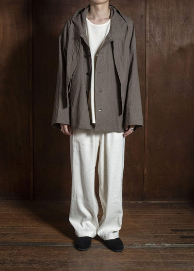 shi shi 26S1T1KH HOKKABURI-hoodie jacket KH