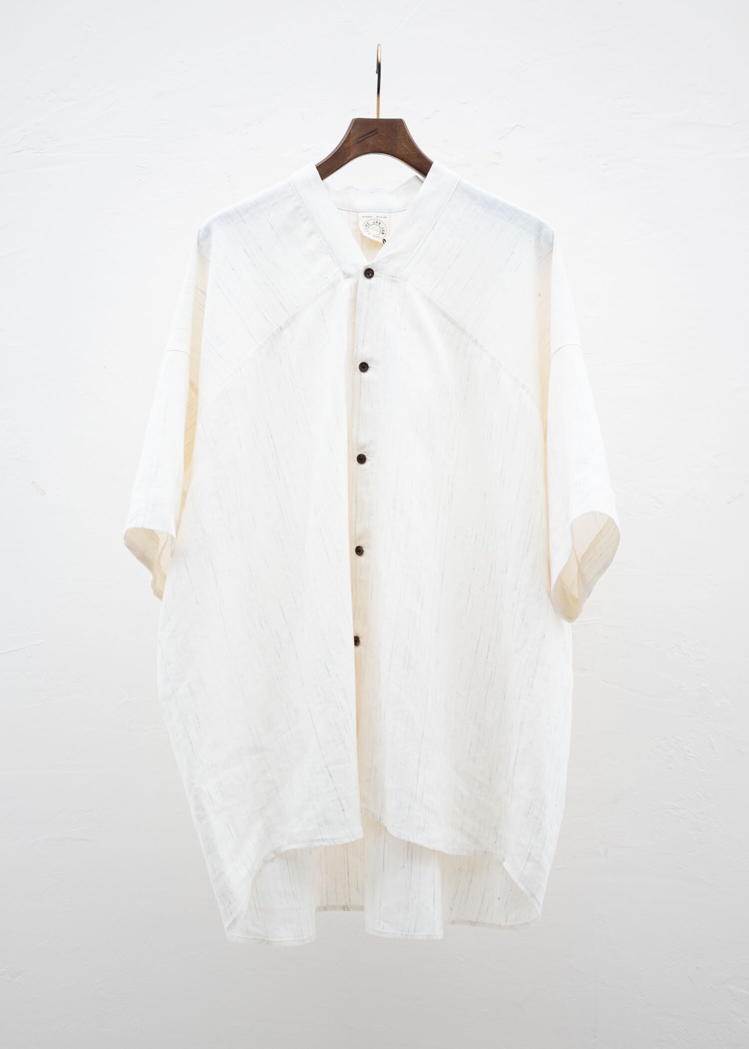 JAN-JAN VAN ESSCHE "SHIRT #93" V-NECK BASEBALL KASURI