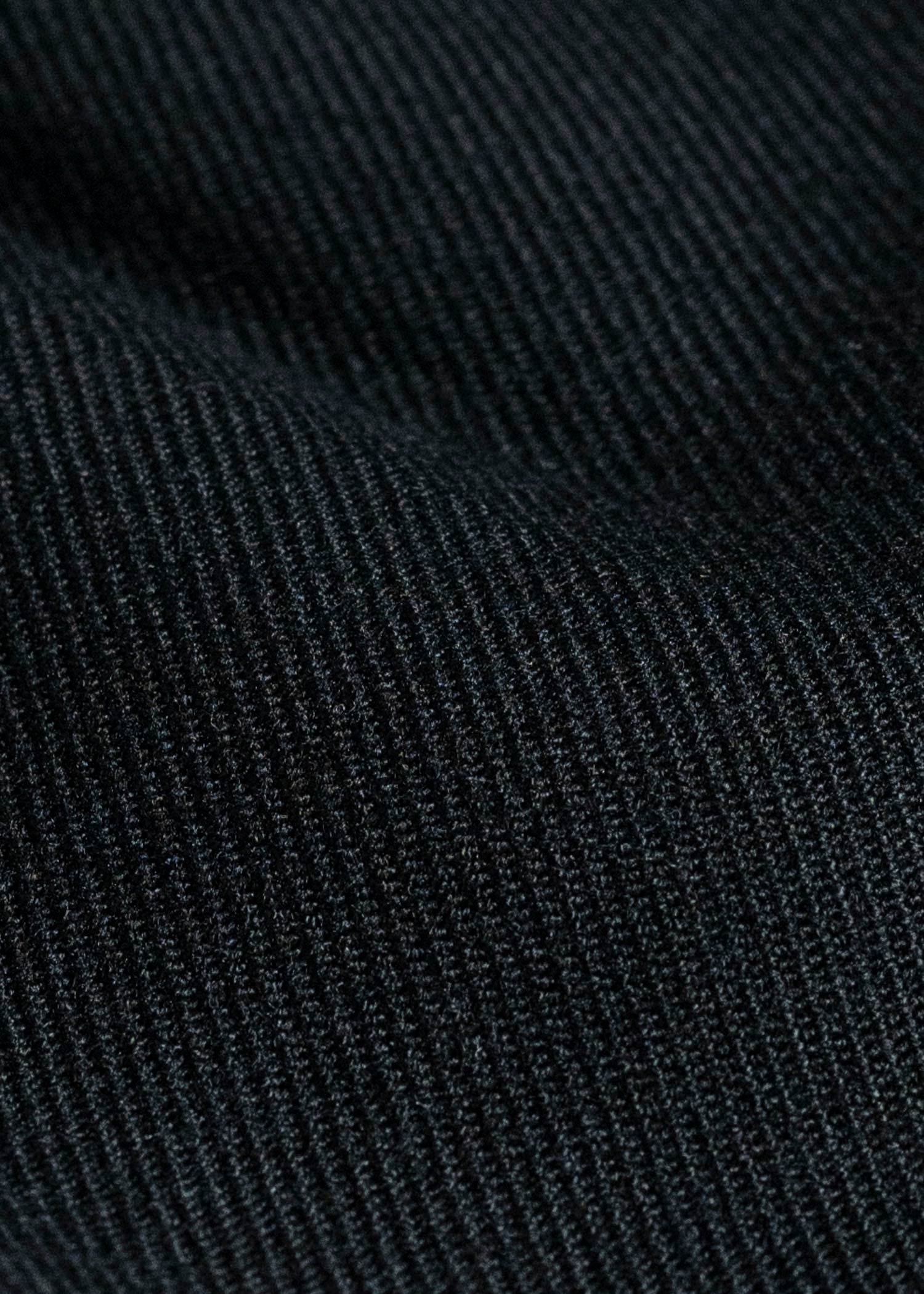 Professor.E DISTRESSED WOOL PANTS BLACK 25FW-PE-TRL-01