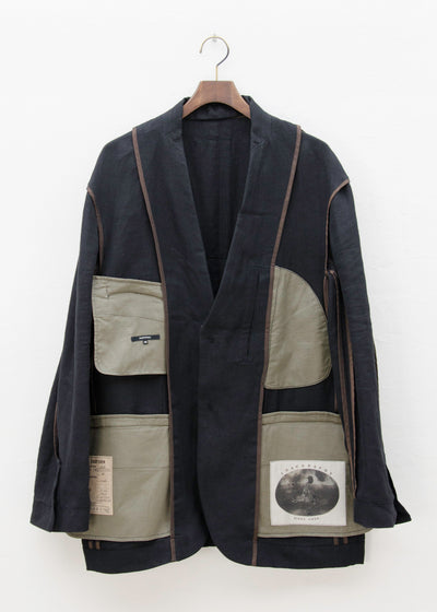 ZIGGY CHEN CLASSIC TWO BUTTON BLAZER