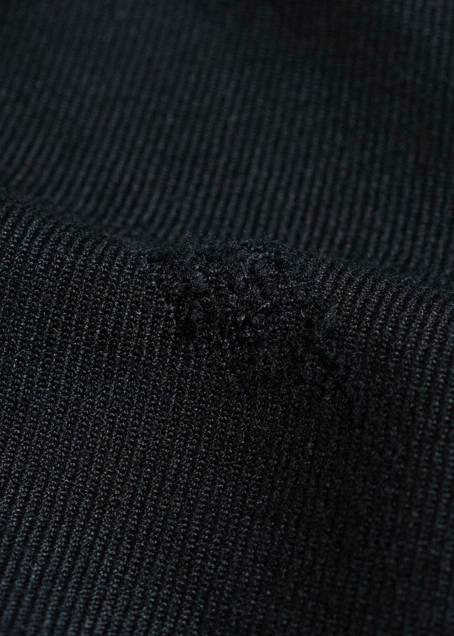 Professor.E DISTRESSED WOOL PANTS BLACK 25FW-PE-TRL-01