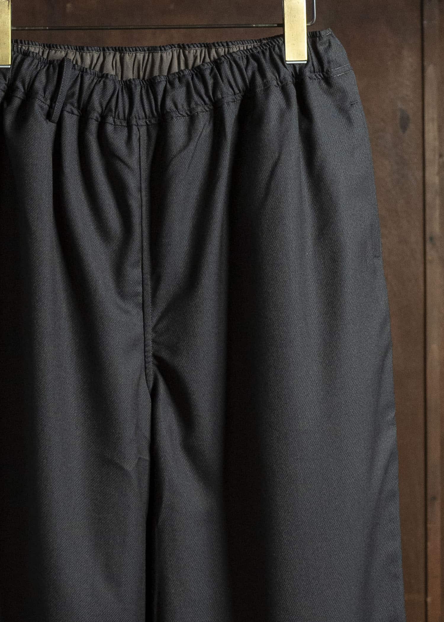 Gorsch 13-2ND-TR03-WO Kersey Wool Easy Trousers Dark Brown