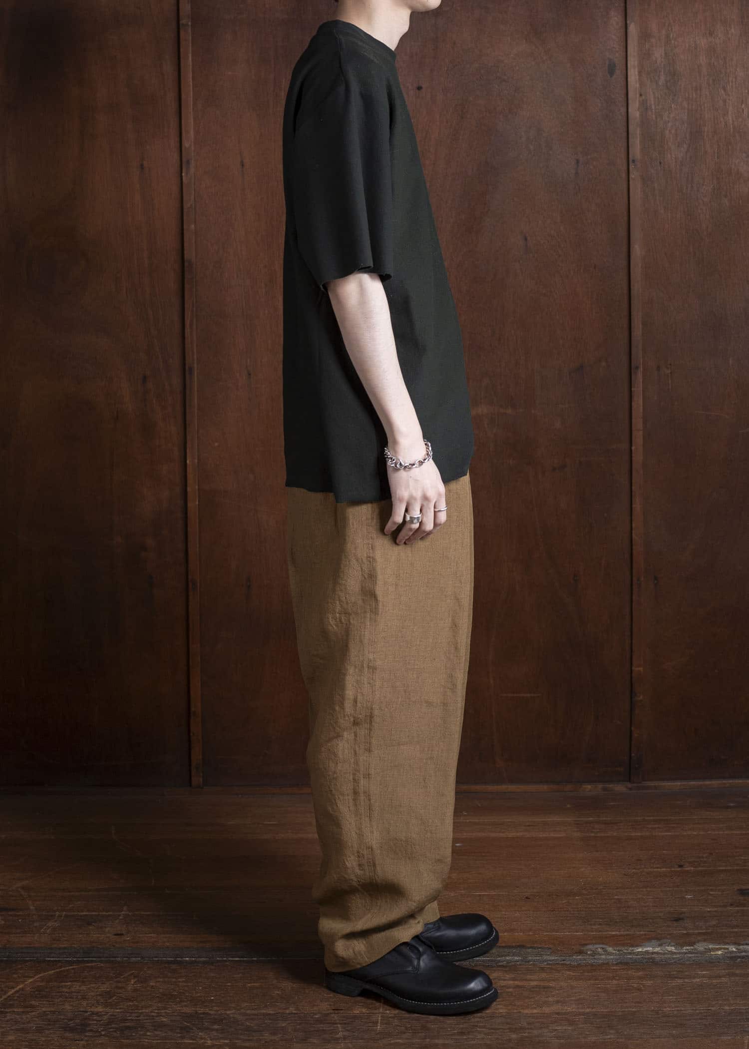 amachi. Phenomena Embroidery Tee AY16-17 Deep Green