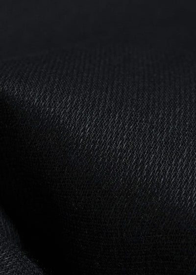 Gorsch 13-2ND-TR03-WH Wool Hemp Easy Trousers Black