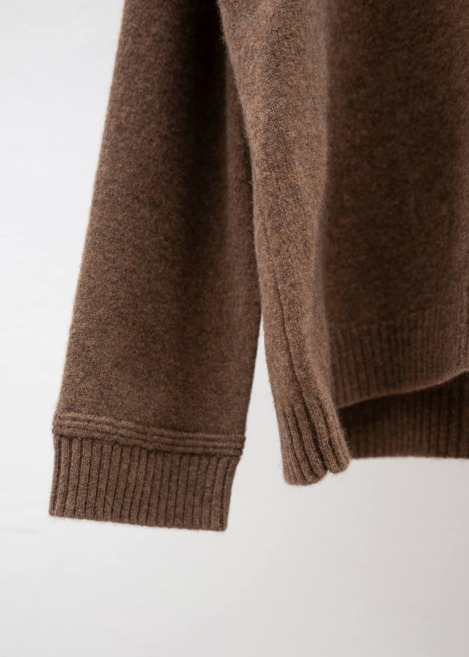 Edwina Horl YAK-STRICKPULLOVER MIT KRAGEN