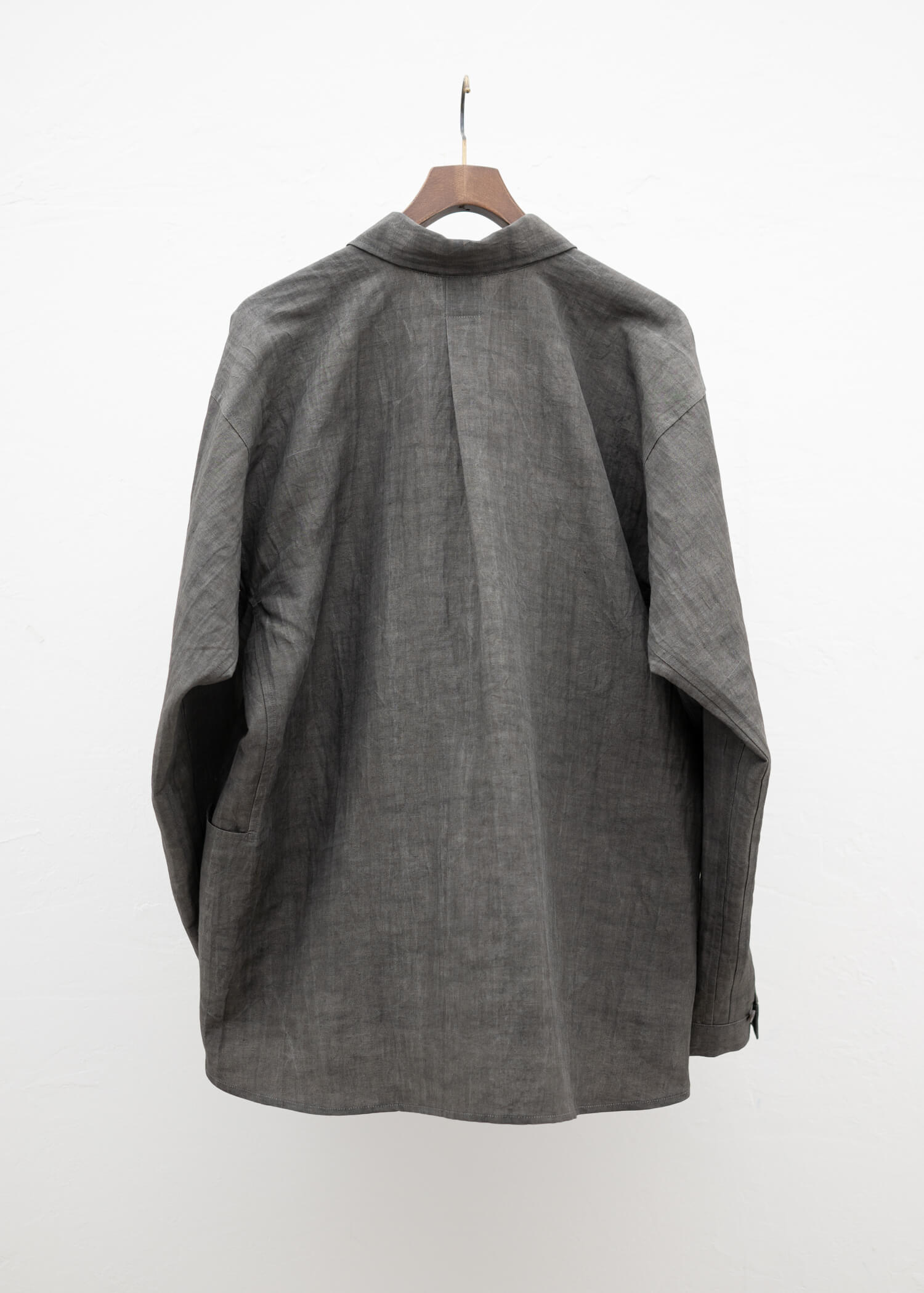 JAN-JAN VAN ESSCHE "SHIRT#96" LOOSE FIT SHIRT JACKET SUMI