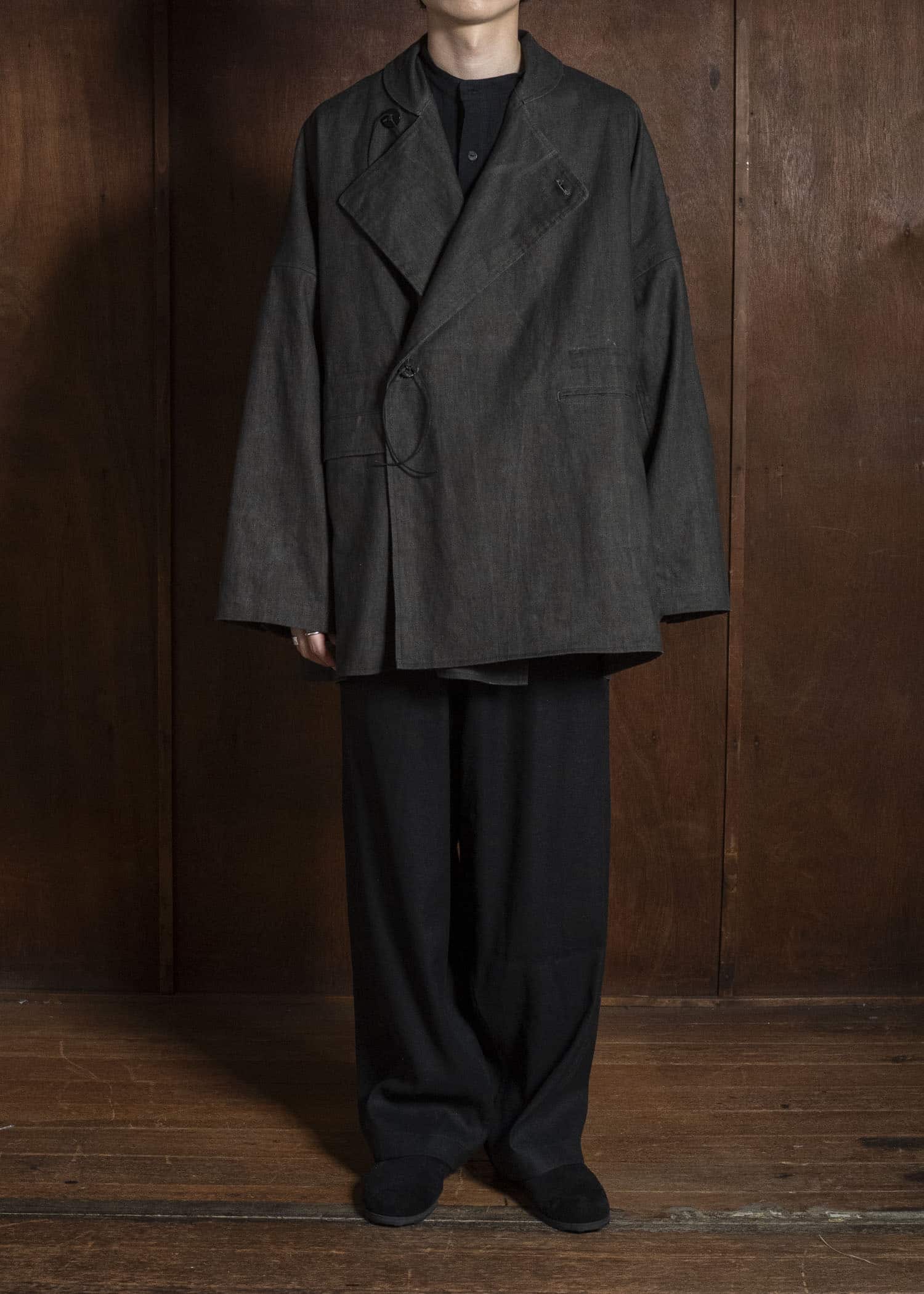 shi shi 26S1J1DG DO CHU-wrap jacket DG