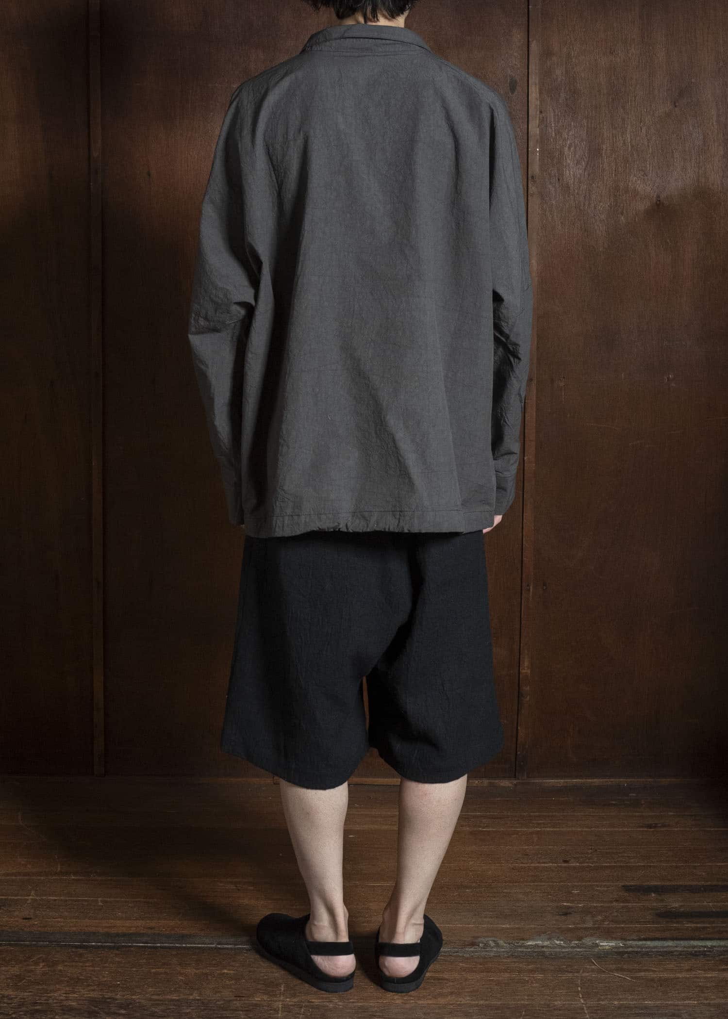shi shi 26S2S3DG Fishrman shirts STONE GRAY