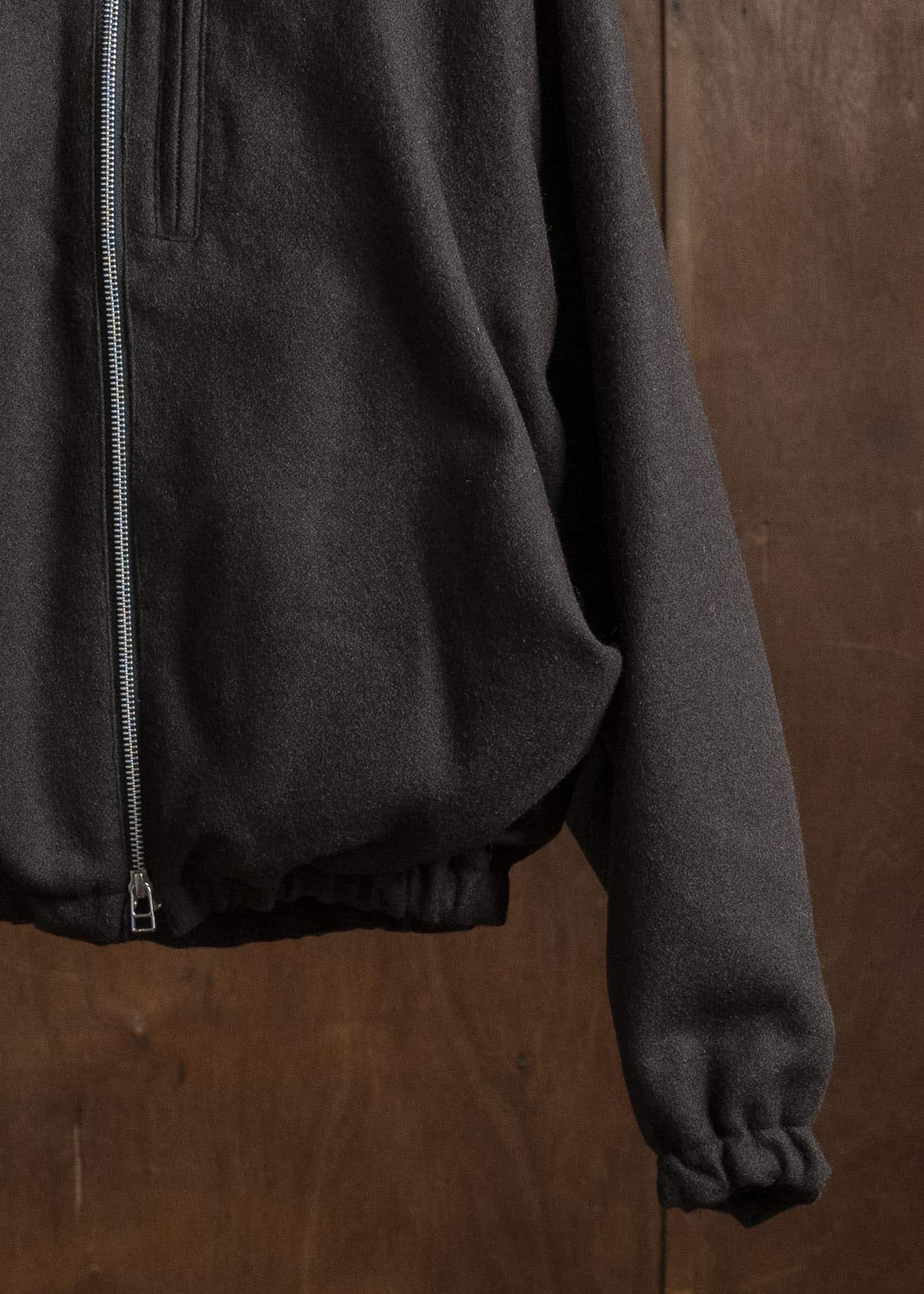 BIBLIOTHERK BR-OT06-AW25-01 DRAPED BLOUSON BROWN