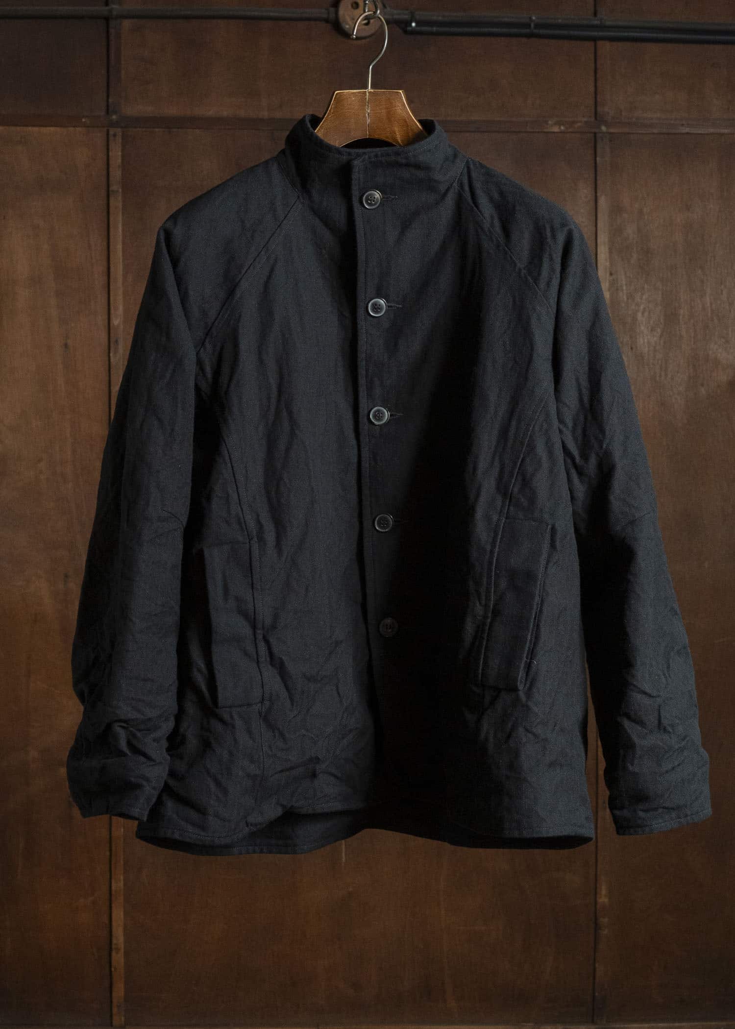 unkruid late night black herringbone