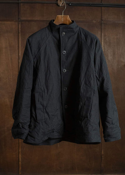 unkruid late night black herringbone