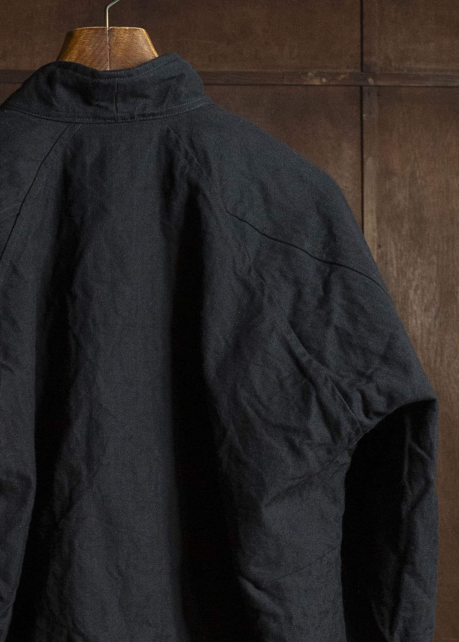 unkruid late night black herringbone