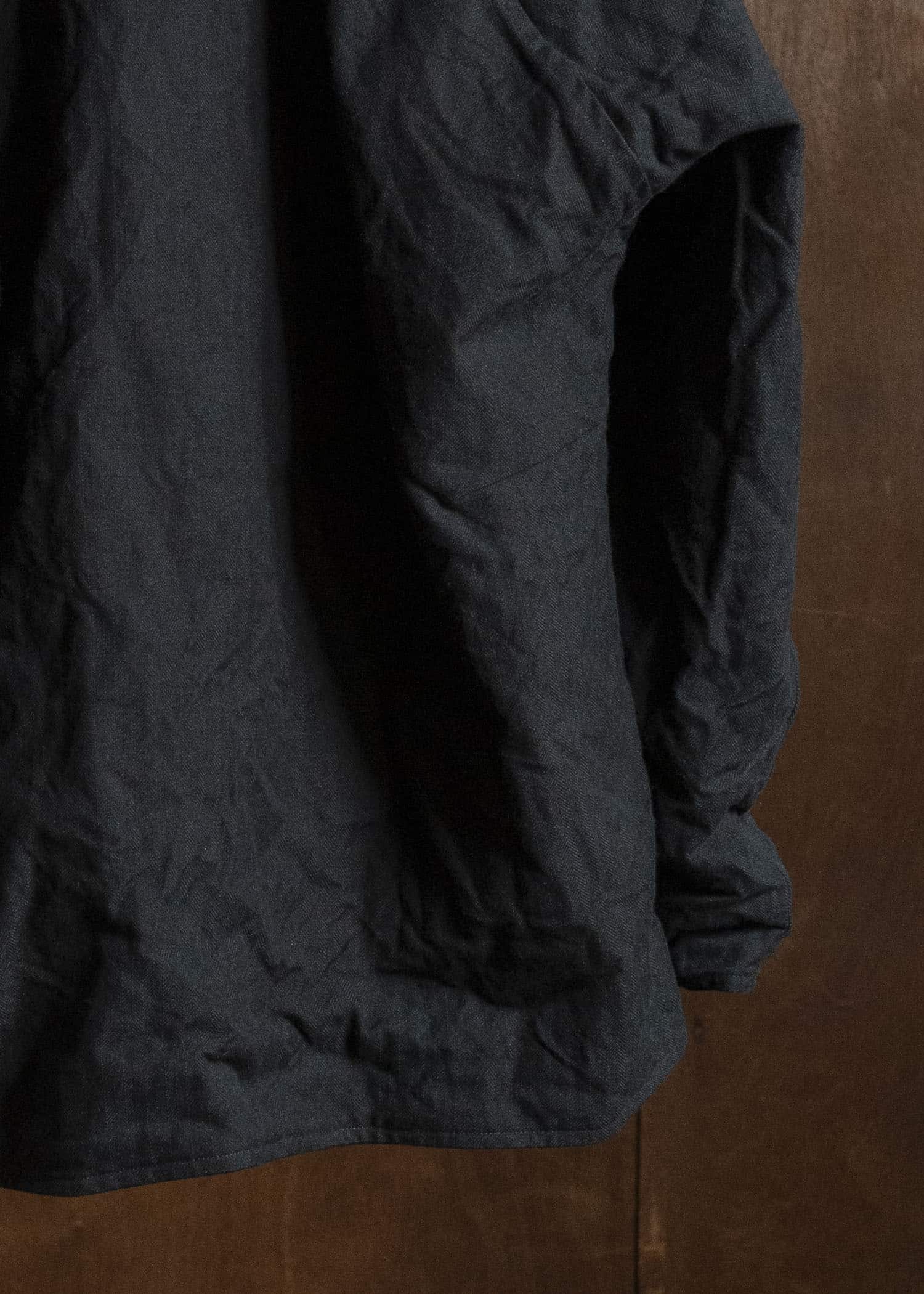 unkruid late night black herringbone