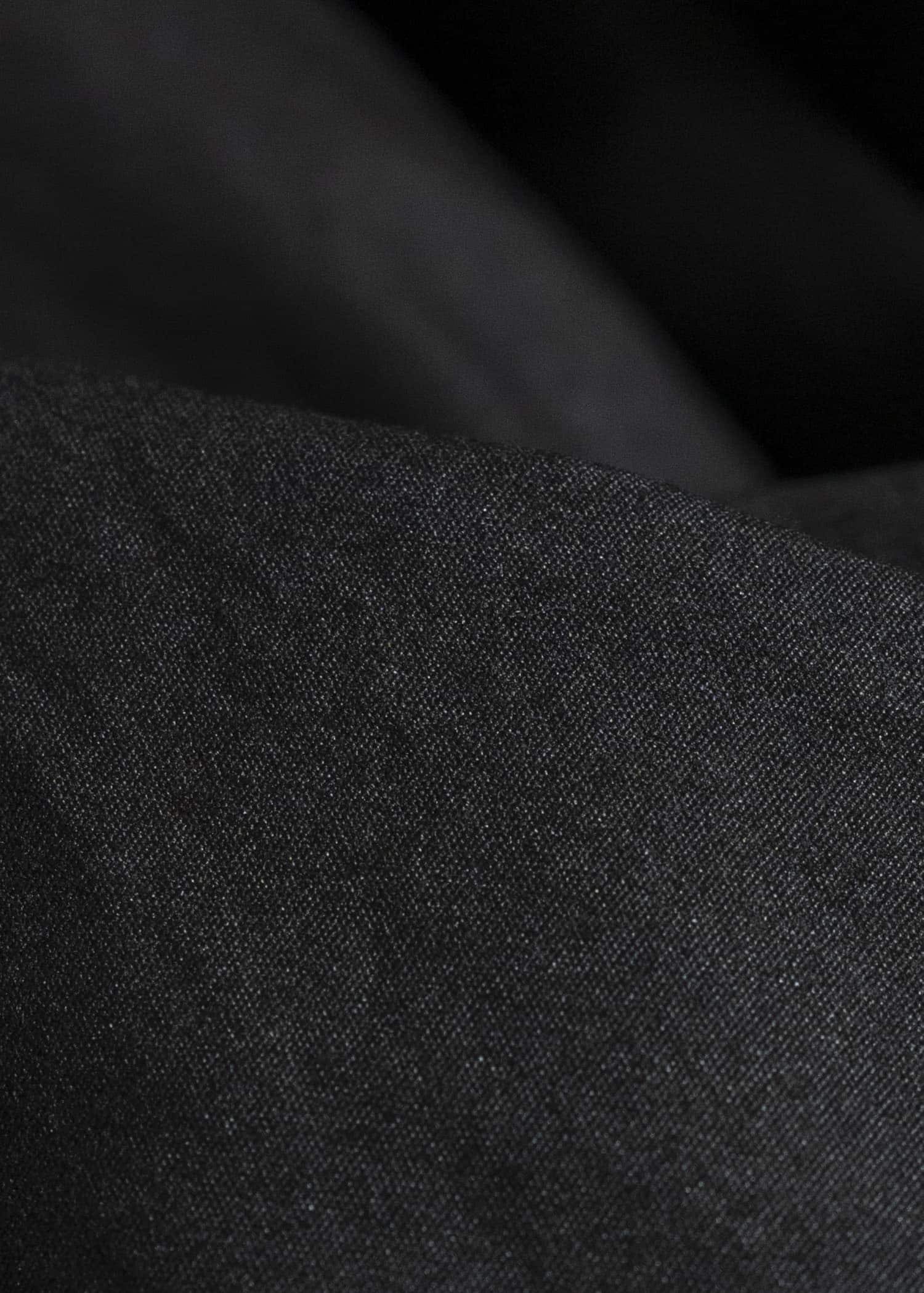 BIBLIOTHERK BR-OT06-AW25-01 DRAPED BLOUSON BLACK