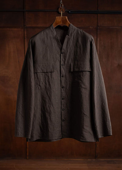 Jurgen Lehl Double Pocket Linen Cotton Shirt J0142FBM702-95