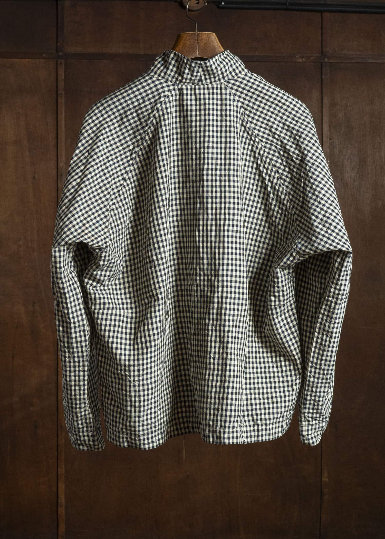 unkruid pickers shirt wool silk check