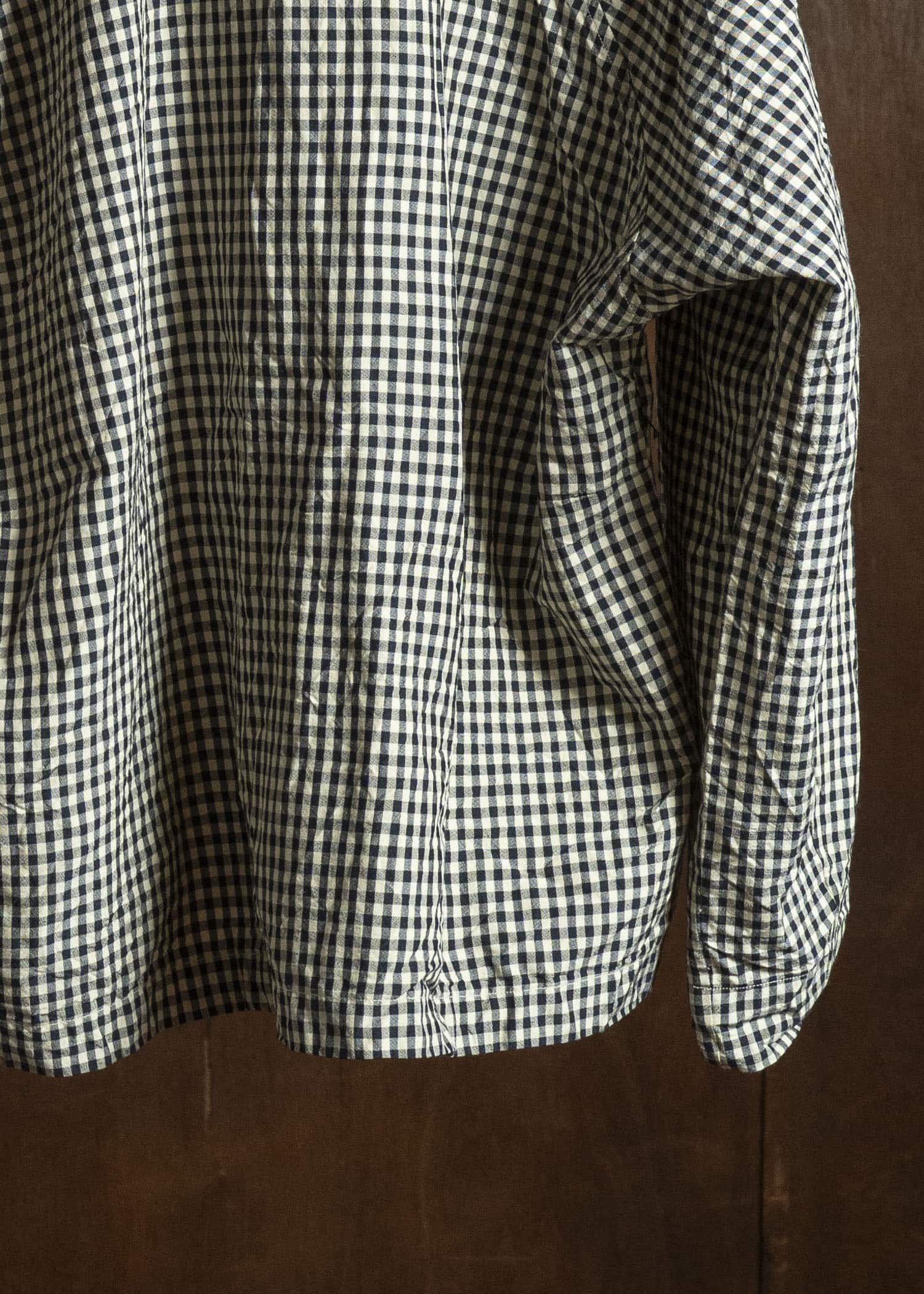 unkruid pickers shirt wool silk check