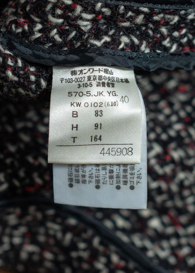 Jean Paul GAULTIER FEMME KNIT ZIP UP BLOUSON