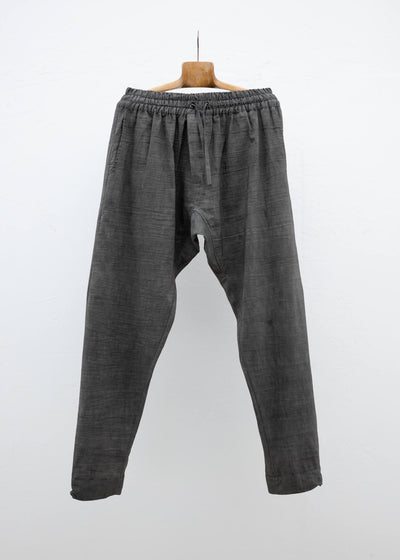 JAN-JAN VAN ESSCHE "TROUSERS#73" LOOSE FIT TRACK PANTS SUMI