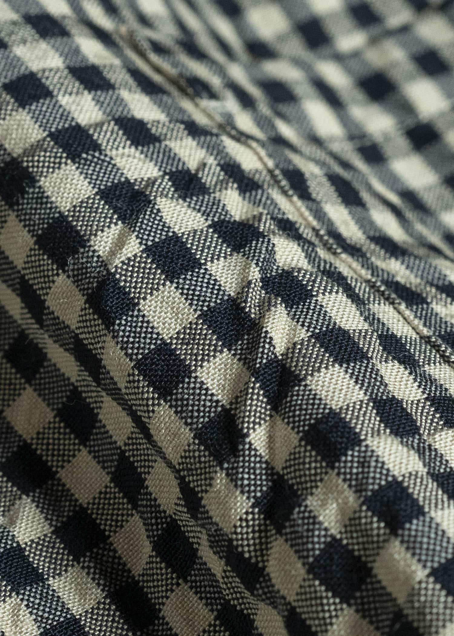 unkruid pickers shirt wool silk check