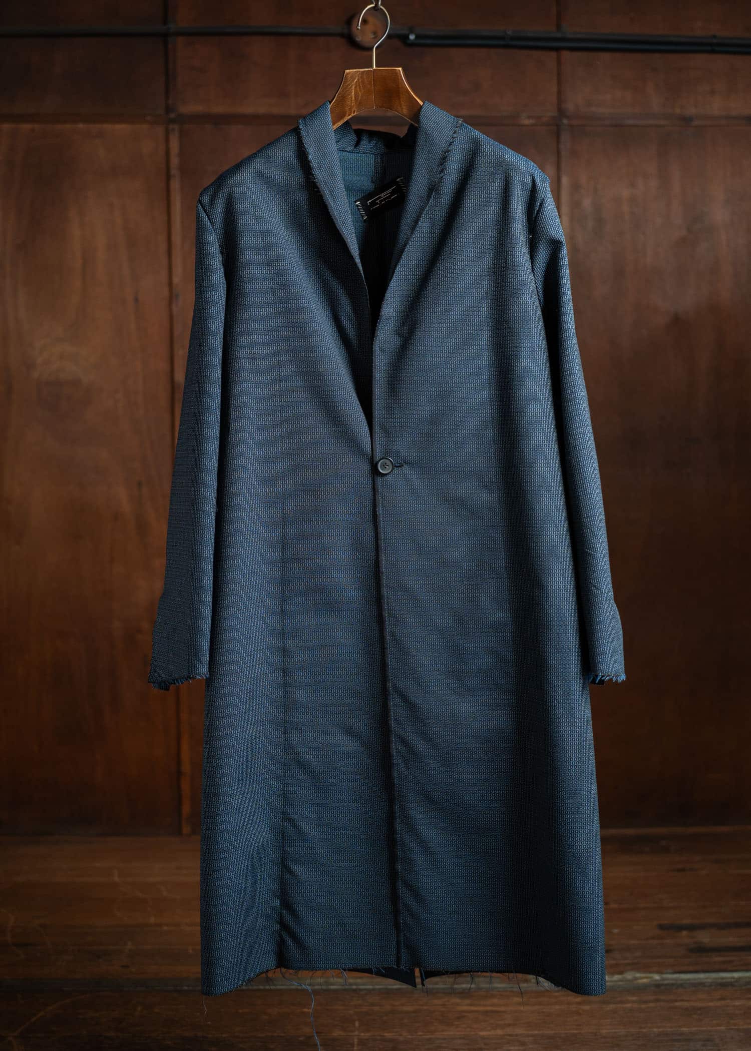 MARIA TURRI Long Cardigan 大島紬