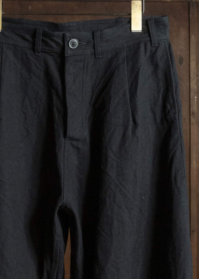 unkruid new baggy black herringbone