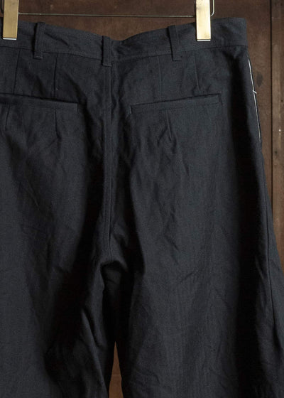unkruid new baggy black herringbone