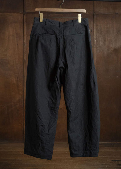 unkruid new baggy black herringbone