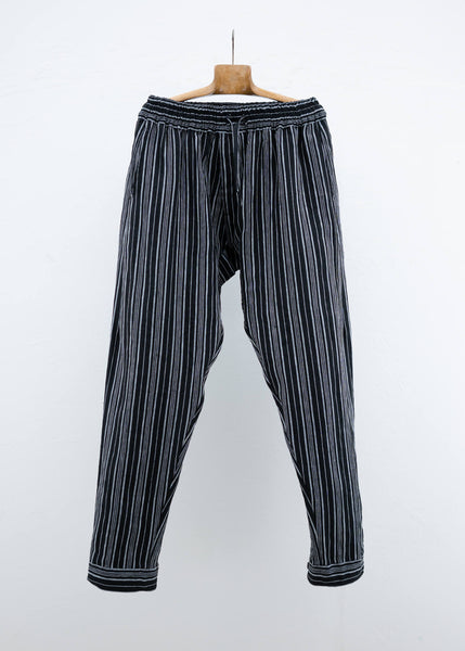 JAN-JAN VAN ESSCHE "TROUSERS#73" LOOSE FIT TRACK PANTS CONTRAST STRIPE