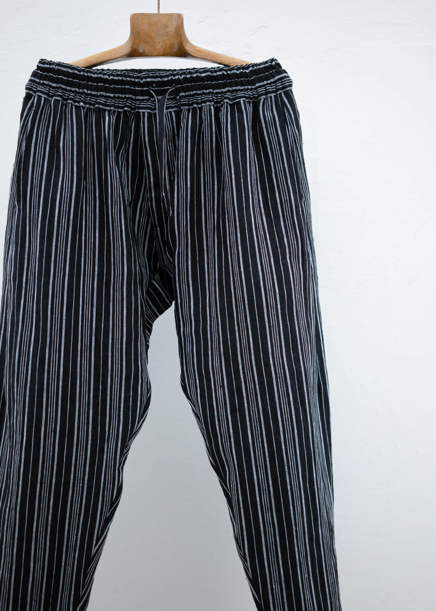 JAN-JAN VAN ESSCHE "TROUSERS#73" LOOSE FIT TRACK PANTS CONTRAST STRIPE