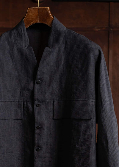 Jurgen Lehl Double Pocket Linen Cotton Shirt J0142FBM702-19