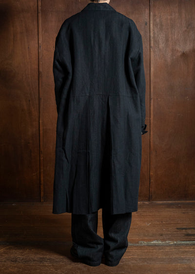 Professor.EE LONG COAT BLACK 25FW-PE-FM-27