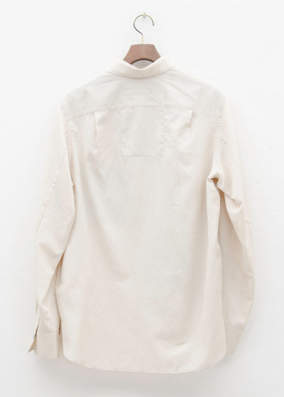 SPREAD COLLAR SHIRT WITH SCHOLAR PRINT