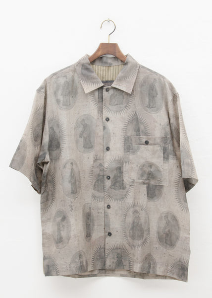 ZIGGY CHEN PRINTED SHORT SLEEVE SHIRT