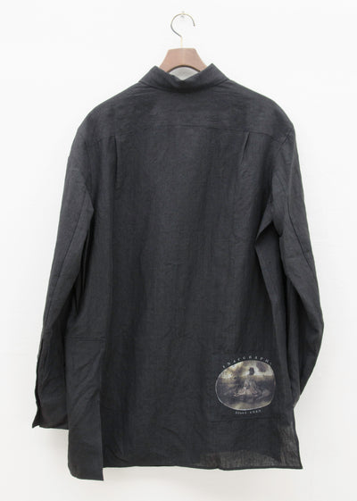 ZIGGY CHEN ASSEMBLED CLASSIC SHIRT WITH PATCHWORK