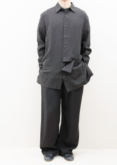 ZIGGY CHEN ASSEMBLED CLASSIC SHIRT WITH PATCHWORK