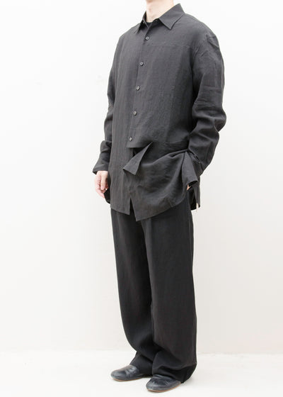 ZIGGY CHEN ASSEMBLED CLASSIC SHIRT WITH PATCHWORK