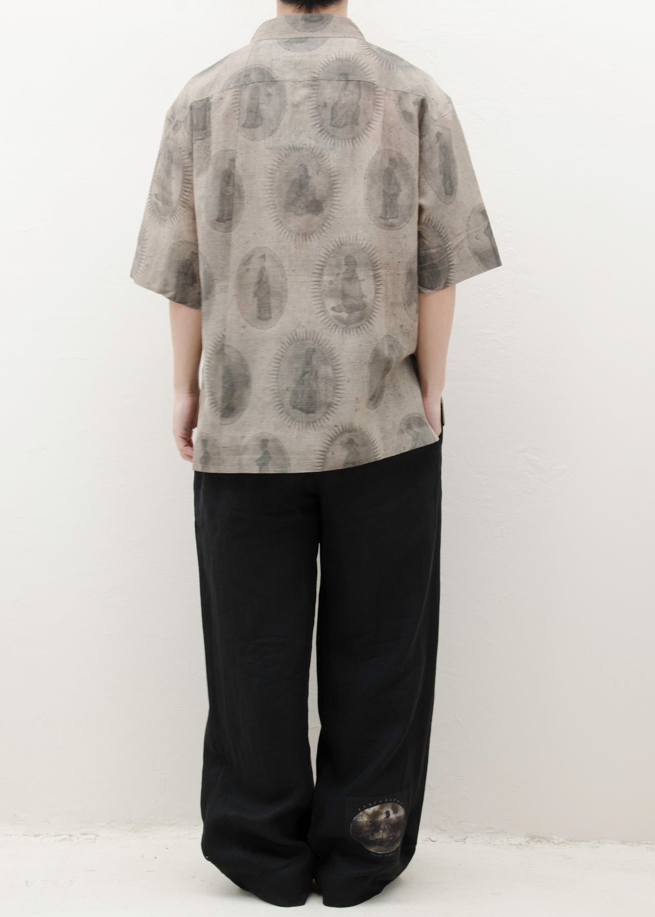 ZIGGY CHEN PRINTED SHORT SLEEVE SHIRT